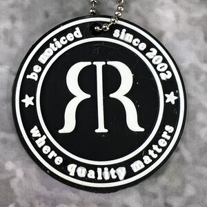 Rockstar Jewelry JR Keychain Be Noticed Since 2002 Where Quality Matters Keyring